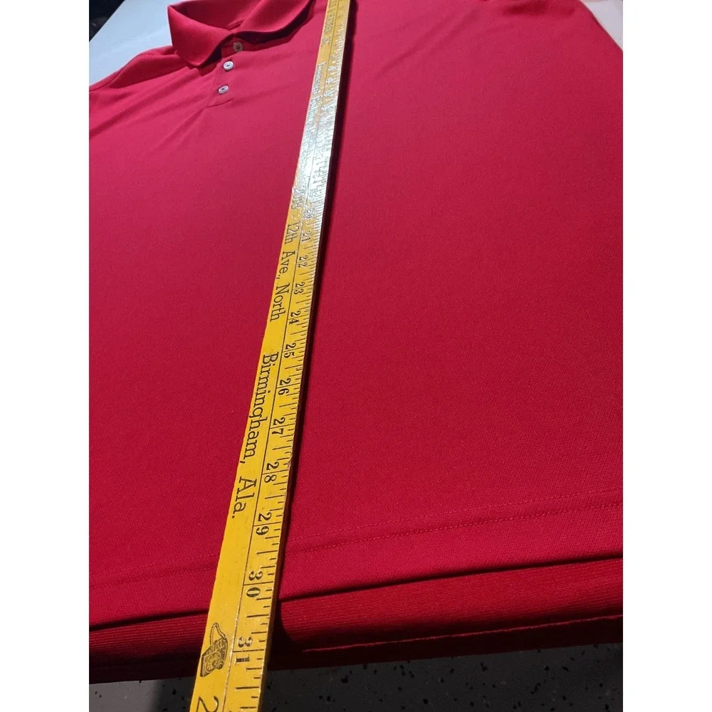 2 Items 1 Adidas Golf Mens Climalite Red Short Sleeve Polo‎ 2XL Recycled